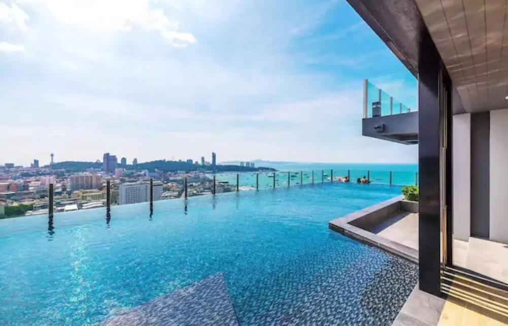 The Base Central Pattaya Quiet King-Bed With Infinity Pool & Free Netflix! エクステリア 写真