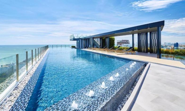 The Base Central Pattaya Quiet King-Bed With Infinity Pool & Free Netflix! エクステリア 写真